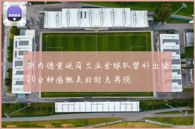 斯内德重返荷兰业余球队替补出场20分钟感慨美好时光再现
